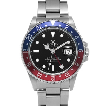 ロレックス GMTマスター II 16710 ブラック メンズ 時計 【中古】【wristwatch】
