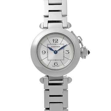 カルティエ ミスパシャ W3140007 シルバー レディース 時計 【中古】【wristwatch】