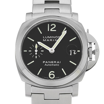 パネライ ルミノール マリーナ  PAM00298 ブラック メンズ 時計 【中古】【wristwatch】