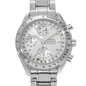 オメガ スピードマスター トリプルカレンダー 3523.30 シルバー メンズ 時計 【中古】【wristwatch】