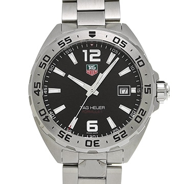 タグ ホイヤー フォーミュラ1 クォーツ WAZ1112.BA0875 ブラック メンズ 時計 【中古】【wristwatch】