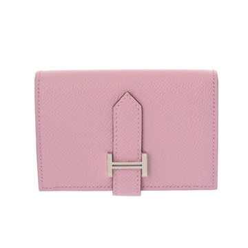 エルメス ベアン ミニ モーヴシルベストル ヴォーエプソン レディース 財布 【中古】【purse】