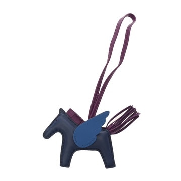エルメス ロデオ PM ペガサス ブルーフランス/ブルーサフィール/ヴィオレ アニョーミロ ユニセックス 【中古】【other】