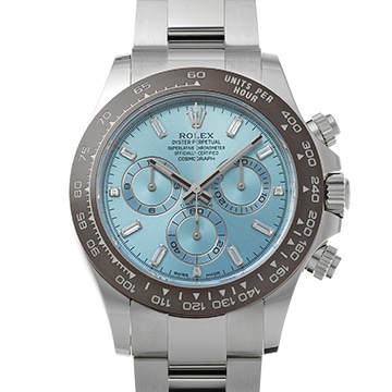 ロレックス コスモグラフ デイトナ 116506A アイスブルー/ダイヤモンド メンズ 時計 【中古】【wristwatch】