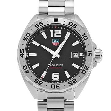 タグ ホイヤー フォーミュラ1 クォーツ WAZ1112.BA0875 ブラック メンズ 時計 【中古】【wristwatch】