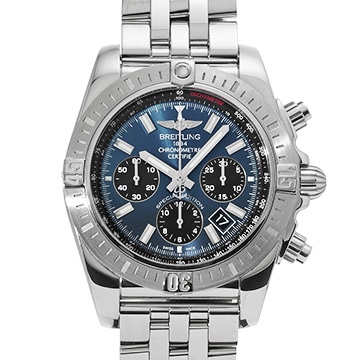ブライトリング クロノマット 44 スペシャル AB011511/C987 ブルー/ブラック メンズ 時計 【中古】【wristwatch】