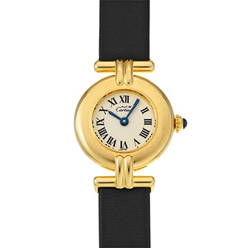カルティエ マスト コリゼ  ヴェルメイユ SM 590002 アイボリー レディース 時計 【中古】【wristwatch】