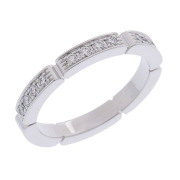 カルティエ マイヨンパンテール リング #49 シルバー CRB4221049 K18ホワイトゴールド WG レディース ジュエリー 【中古】【jewelry】