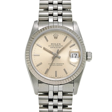 ロレックス デイトジャスト 68274 シルバー ユニセックス 時計 【中古】【wristwatch】