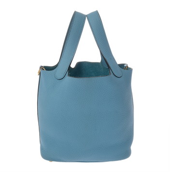 エルメス ピコタンロック PM  ブルーフリーダ トリヨンクレマンス レディース バッグ 【中古】【bag】