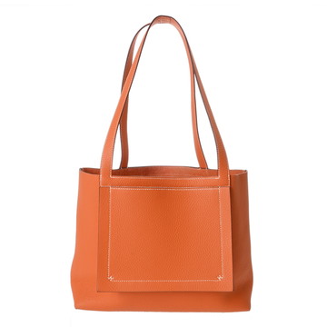 エルメス カバセリエ 31 オレンジポピー トリヨンクレマンス レディース バッグ 【中古】【bag】