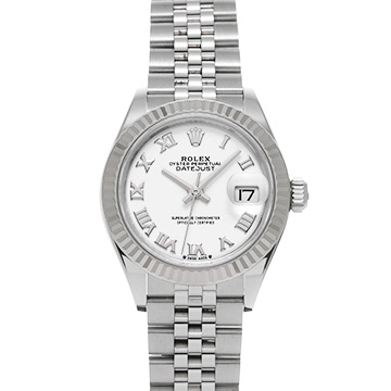 ロレックス レディ デイトジャスト 28 279174 ホワイト レディース 時計 【中古】【wristwatch】