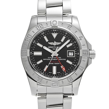 ブライトリング アベンジャー II GMT A3239011/BC35 ブラック メンズ 時計 【中古】【wristwatch】
