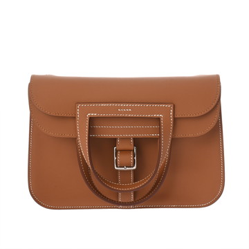 エルメス アルザン ミニ  ショルダーバッグ ゴールド ヴォースイフト レディース バッグ 【中古】【bag】