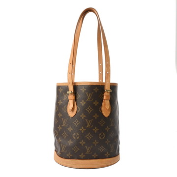ルイ ヴィトン モノグラム バケツ PM マロン M42238 モノグラムキャンバス レディース バッグ 【中古】【bag】