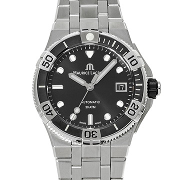 モーリス ラクロア アイコン ベンチュラ― 38mm AI6057-SSL2F-330-A ブラック メンズ 時計 【中古】【wristwatch】