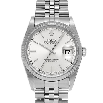 ロレックス デイトジャスト 16234 シルバー メンズ 時計 【中古】【wristwatch】