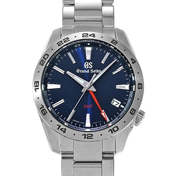 グランドセイコー スポーツコレクション クォーツ GMT SBGN029 ブルー メンズ 時計 【中古】【wristwatch】