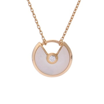 カルティエ アミュレット ネックレス XS ゴールド K18イエローゴールド YG レディース ジュエリー 【中古】【jewelry】