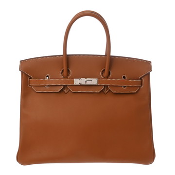 エルメス バーキン 35 ゴールド ヴォースイフト ユニセックス バッグ 【中古】【bag】