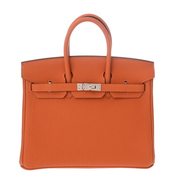 エルメス バーキン 25 オレンジ トゴ レディース バッグ 【未使用】【bag】