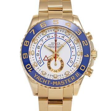 ロレックス ヨットマスターII 116688 ホワイト メンズ 時計 【中古】【wristwatch】