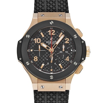ウブロ ビッグバン ゴールド セラミック 301.PB.131.RX ブラックカーボン メンズ 時計 【中古】【wristwatch】