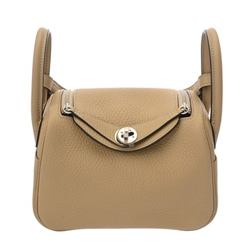 エルメス リンディ ミニ 2 ヴェルソ トレンチ/グリアスファルト ヴォースイフト レディース バッグ 【未使用】【bag】