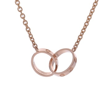 カルティエ ベビーラブ ネックレス ゴールド K18ピンクゴールド PG レディース ジュエリー 【中古】【jewelry】