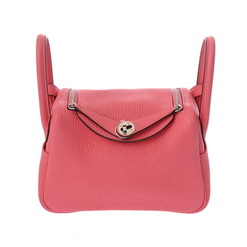 エルメス リンディ ミニ 2 ローズアザレ トリヨンクレマンス レディース バッグ 【中古】【bag】