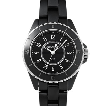 シャネル J12 33MM H5695 ブラックラッカー レディース 時計 【中古】【wristwatch】