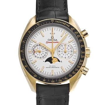 オメガ スピードマスター ムーンフェイズ 304.63.44.52.02.001 シルバー メンズ 時計 【中古】【wristwatch】