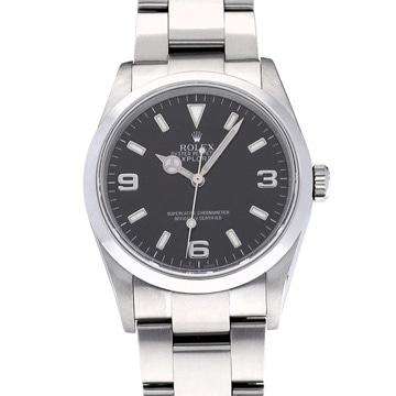 ロレックス エクスプローラー 114270 ブラック メンズ 時計 【中古】【wristwatch】