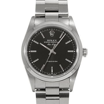 ロレックス エアキング 14000 ブラック メンズ 時計 【中古】【wristwatch】