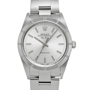 ロレックス エアキング 14010M シルバー メンズ 時計 【中古】【wristwatch】