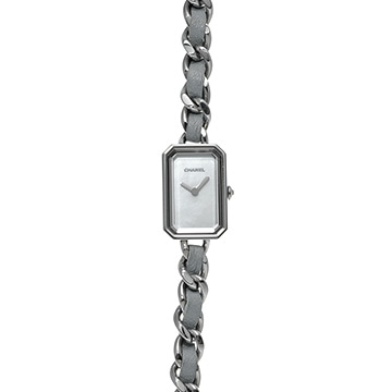 シャネル プルミエール ロック H4327 ホワイトシェル レディース 時計 【中古】【wristwatch】