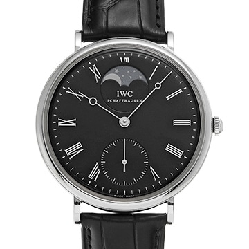 IWC ヴィンテージ ポートフィノ IW544801 ブラック メンズ 時計 【中古】【wristwatch】