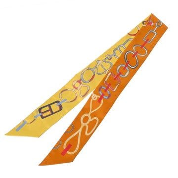 エルメス ツイリー DO RE BOUCLES BRODEIE ANGALAISE JOUR マルチカラー 853951S シルク100％ レディース 【新品】【other】