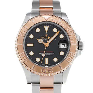 ロレックス ヨットマスター 268621 ブラック ユニセックス 時計 【中古】【wristwatch】