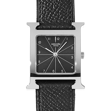 エルメス Hウォッチ HH1.510 ブラック ユニセックス 時計 【中古】【wristwatch】