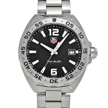 タグ ホイヤー フォーミュラ1 クォーツ WAZ1112.BA0875 ブラック メンズ 時計 【中古】【wristwatch】
