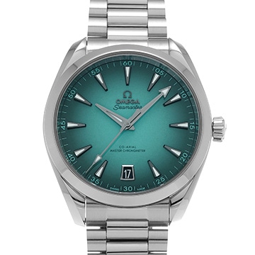 オメガ シーマスター アクアテラ 220.10.41.21.03.006 ターコイズ メンズ 時計 【中古】【wristwatch】
