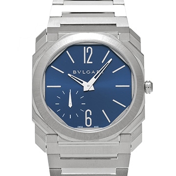 ブルガリ オクト フィニッシモ 103431 ブルー メンズ 時計 【中古】【wristwatch】