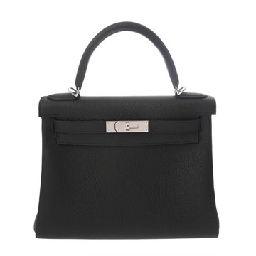 エルメス ケリー 28 内縫い 2WAY ブラック トゴ レディース バッグ 【新品】【bag】