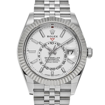 ロレックス スカイドゥエラー 336934 ホワイト メンズ 時計 【中古】【wristwatch】