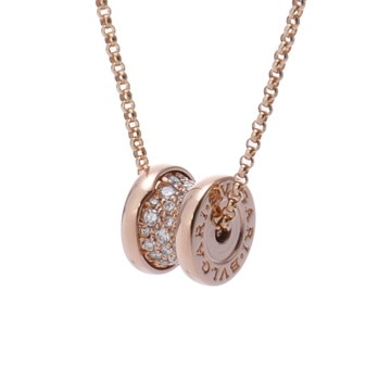 ブルガリ B-ZERO1 ミニ ネックレス ゴールド 351116 K18ピンクゴールド PG レディース ジュエリー 【中古】【jewelry】