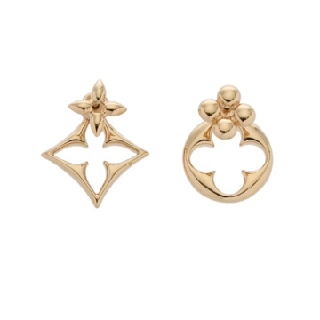 ルイ ヴィトン LV フラワーグラム ゴールド メタル レディース ジュエリー 【中古】【jewelry】