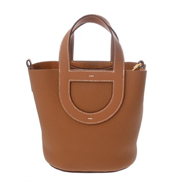 エルメス インザループ 18 ゴールド トリヨンクレマンス/ヴォースイフト レディース バッグ 【新品】【bag】
