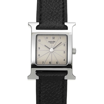 エルメス Hウォッチ HH1.210.260/UNO シルバー レディース 時計 【中古】【wristwatch】
