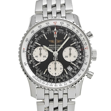 ブライトリング ナビタイマー A232B35NP ブラック/シルバー メンズ 時計 【中古】【wristwatch】